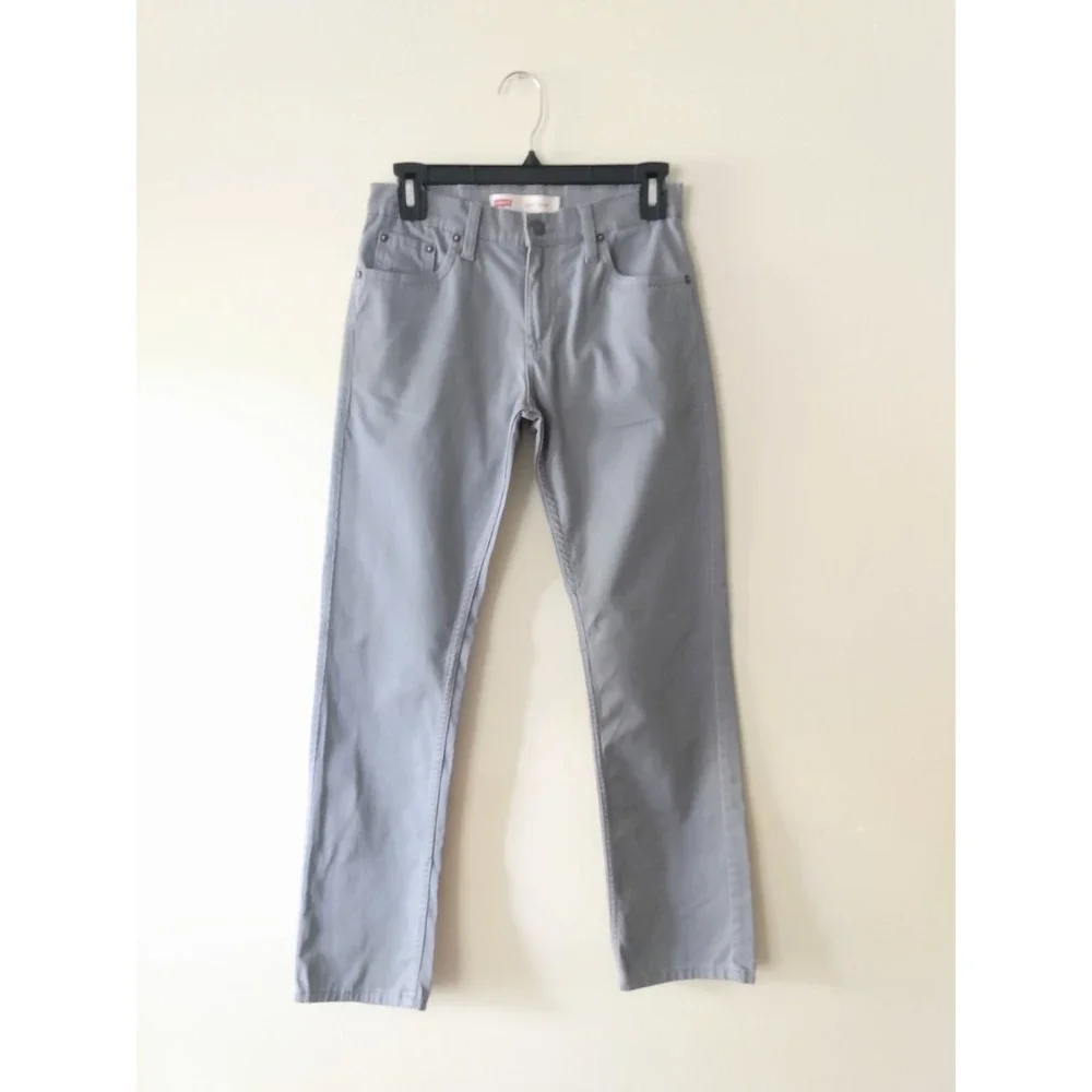 Levi's 511 Boys 14R Slim Denim Jeans Gray
